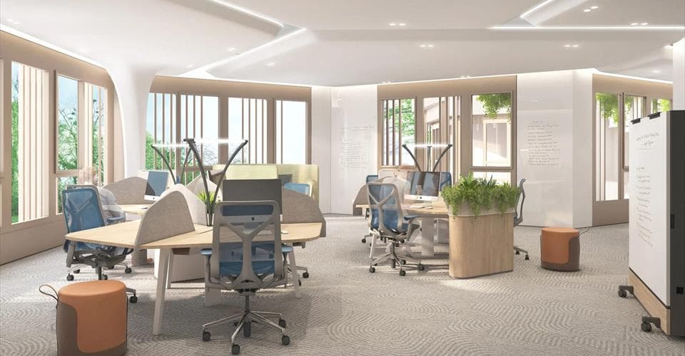 Chemin des champs courbes