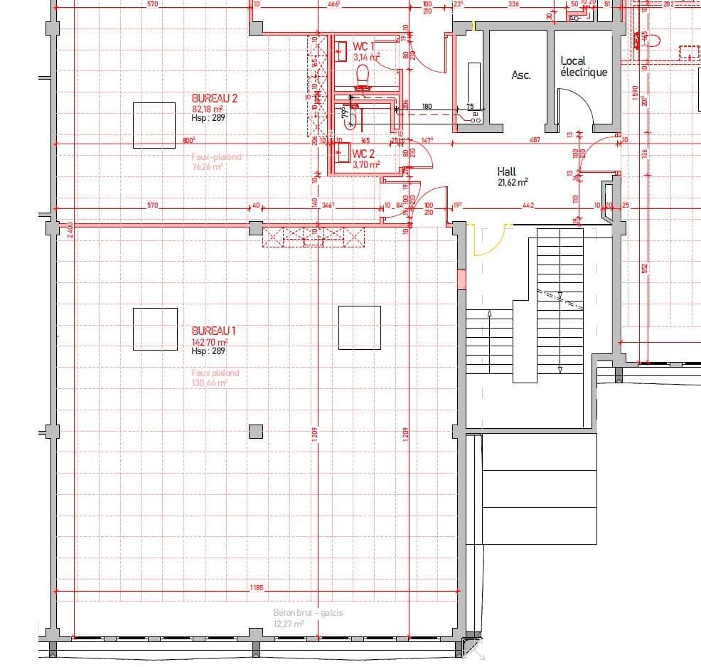 Büro an Route du Bois-Genoud 1, 1023 Crissier – Bild 2 von 3
