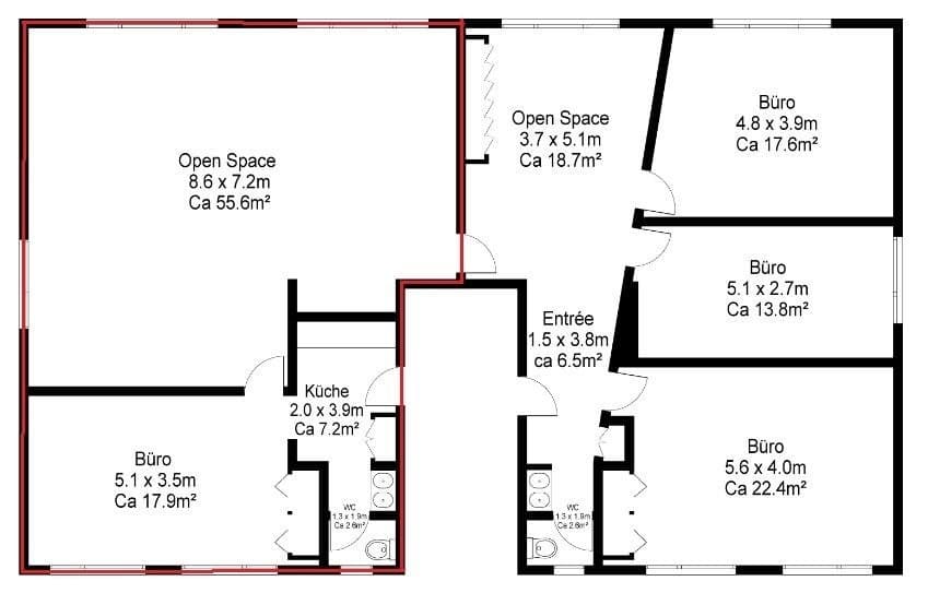 Office at Schulhausstrasse 10, 6048 Horw – Photo 5 of 5