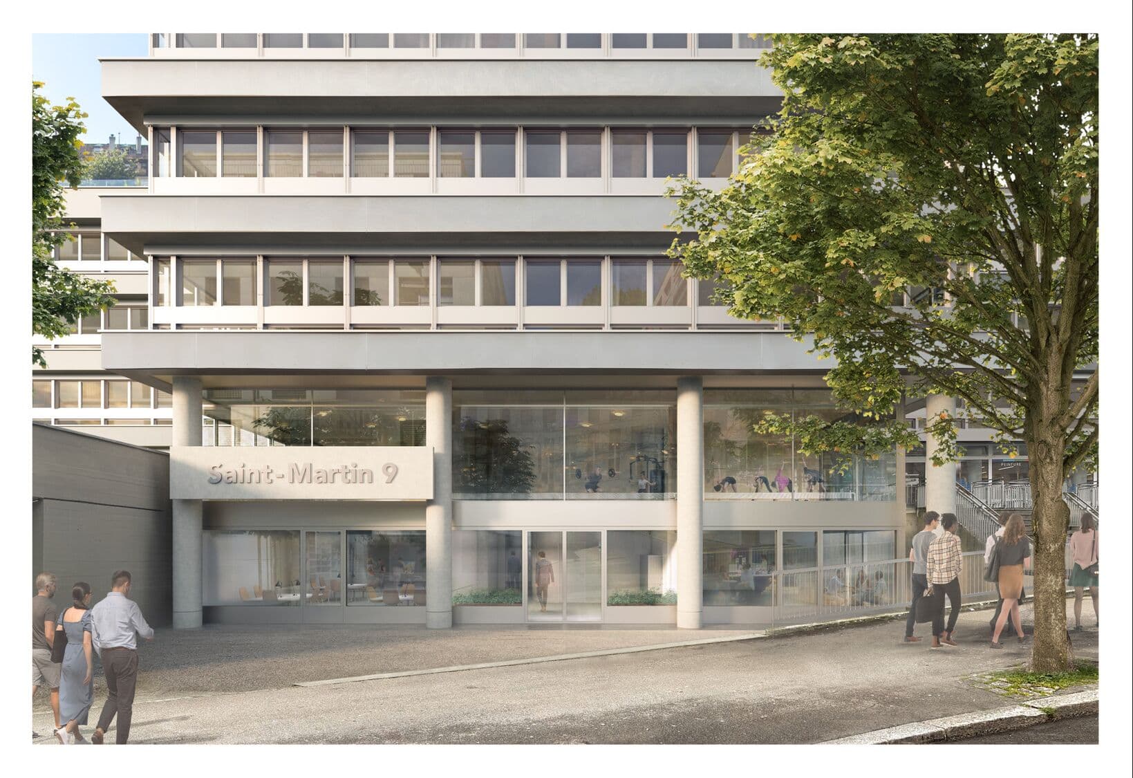 Lager an Rue Saint-Martin 9-11, 1003 Lausanne – Bild 2 von 3
