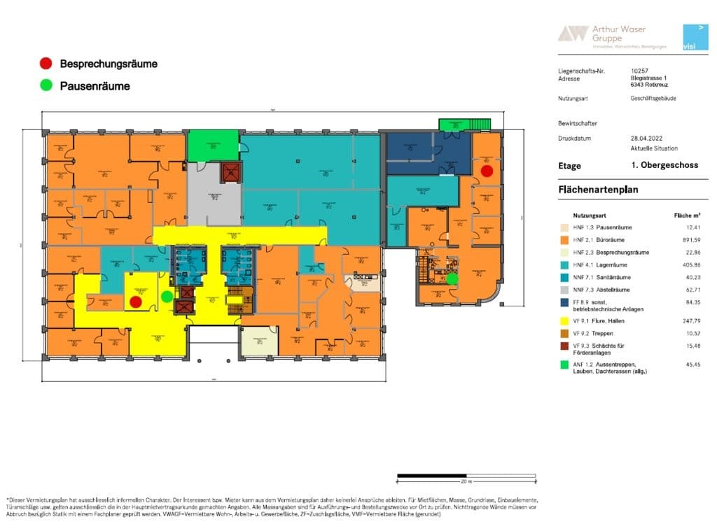 Büro an Blegistrasse 1, 6343 Rotkreuz – Bild 2 von 3