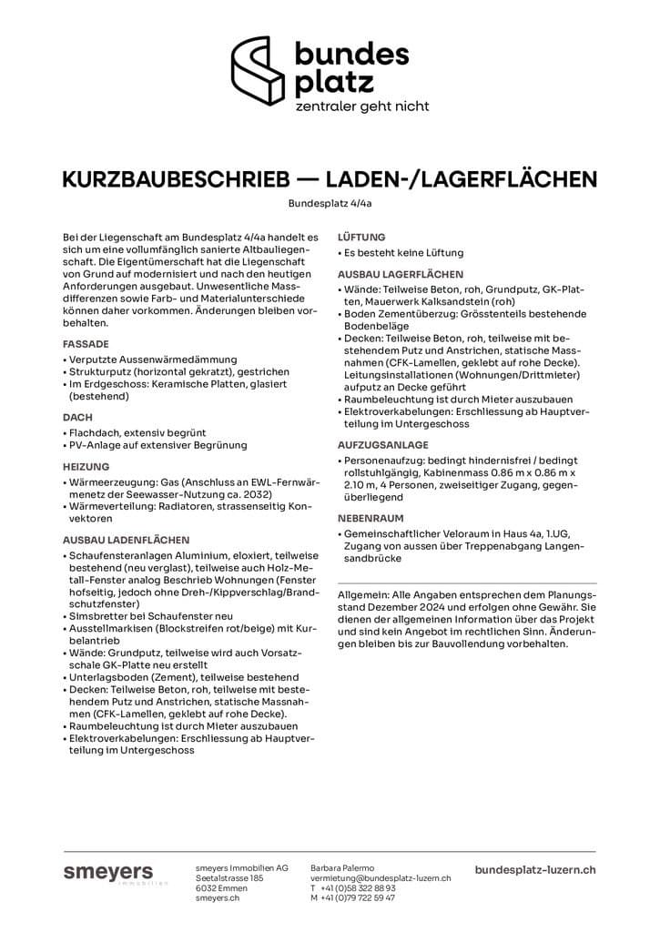 Retail Space at Bundesplatz 4a, 6003 Lucerne – Photo 4 of 4