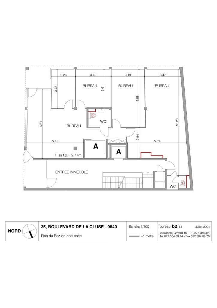 Restauration au Boulevard de la Cluse 35, 1205 Genève – Photo 3 sur 3