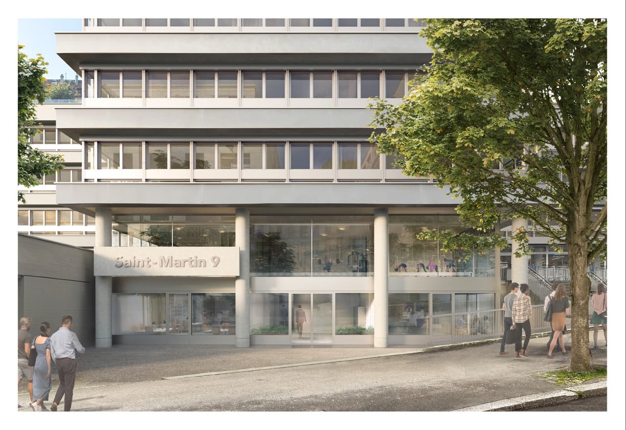 Büro an Rue Saint-Martin 9-11, 1003 Lausanne – Bild 3 von 4