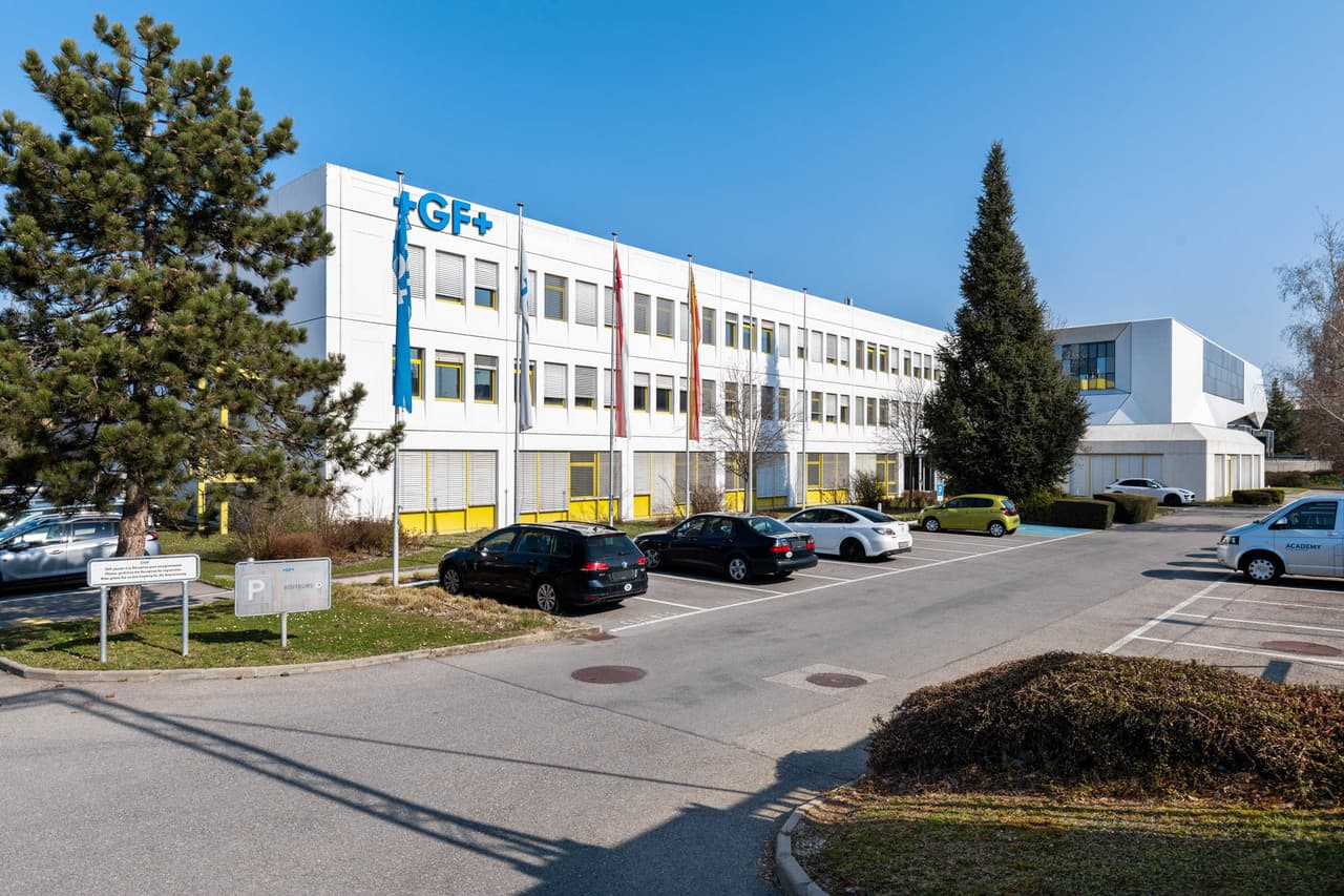 Büro an Rue du Pré-de-la-Fontaine 8, 1242 Satigny