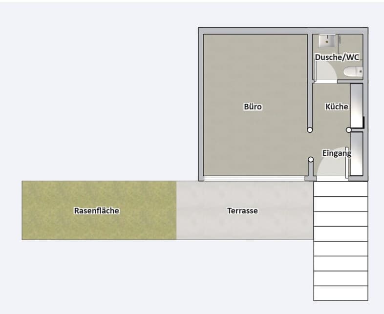 Büro an Bitzistrasse, 6373 Ennetbürgen – Bild 4 von 5