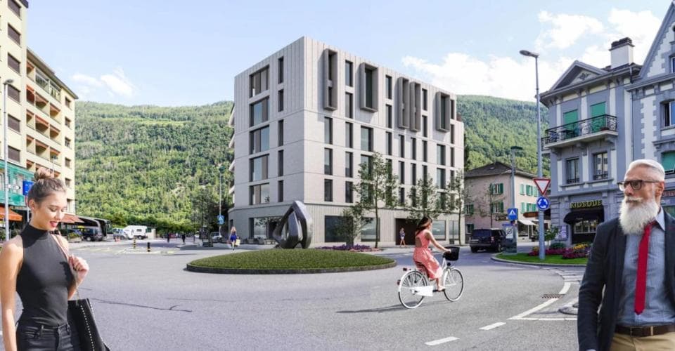 Gewerbe in 1920 Martigny, CHF 2'700 pro Monat