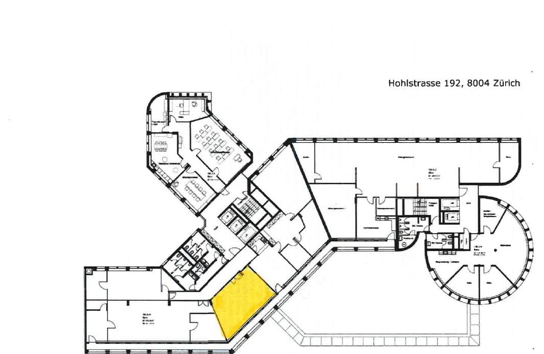 Büro an Hohlstrasse 190/192, 8004 Zürich – Bild 5 von 7