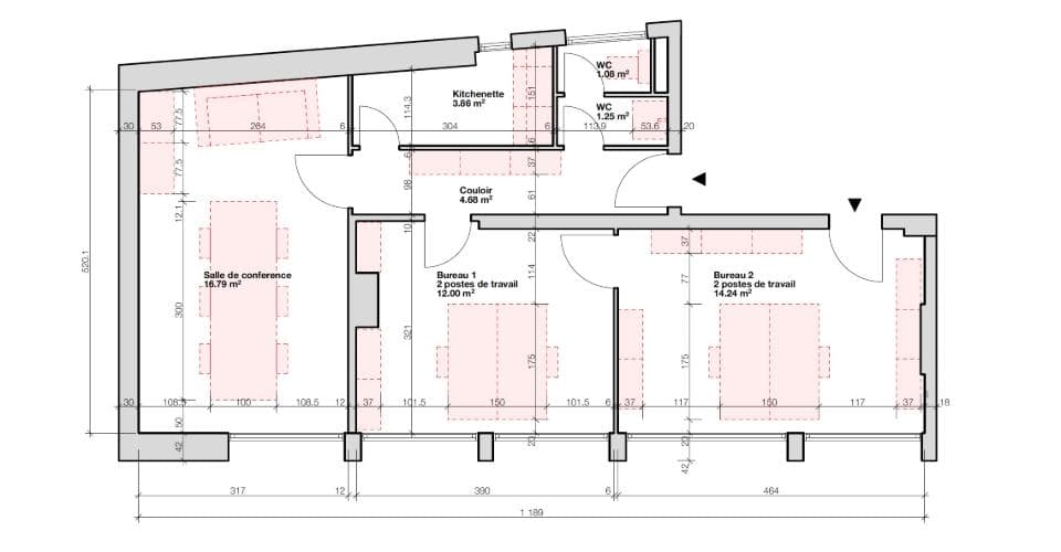 Büro an Rue De-Grenus 10, 1201 Genf – Bild 2 von 2