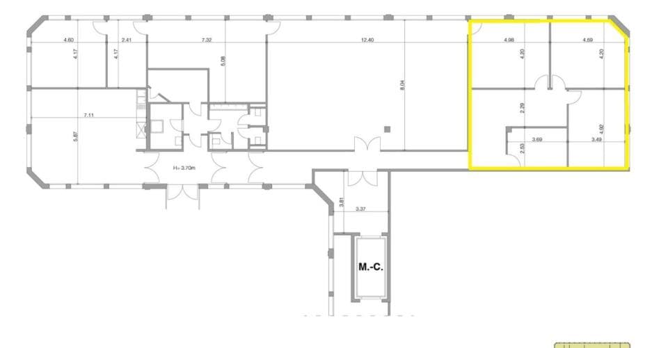 Büro an Chemin du Grand-Puits 40, 1217 Meyrin – Bild 4 von 5