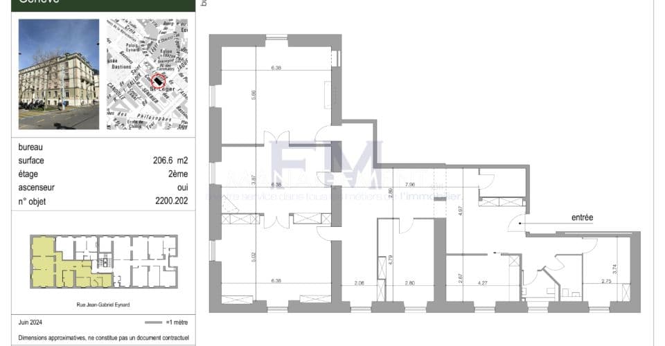 Büro in 1205 Genf, CHF 11'000 pro Monat – Bild 4 von 5