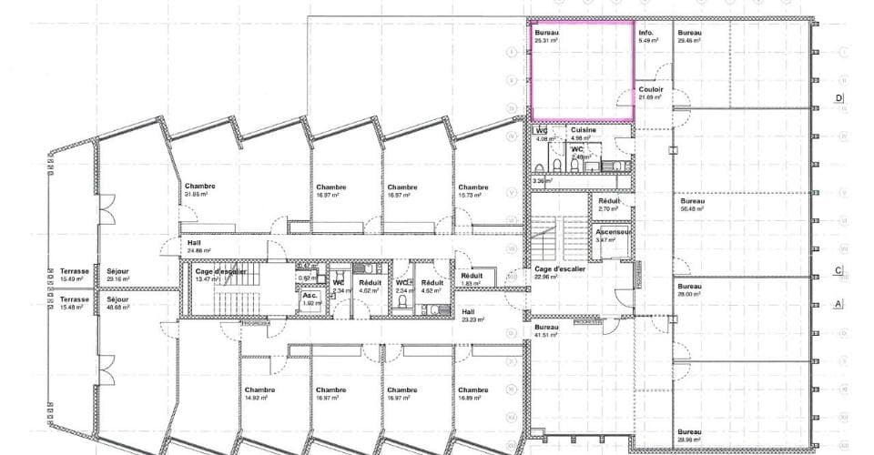 Büro an Rue St-Pierre 18, 1700 Freiburg – Bild 5 von 7