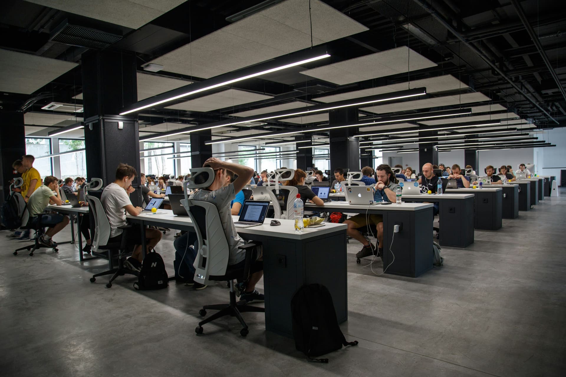 Platzbedarf Mitarbeiter Büro