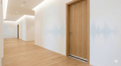 Practice renovation: soundproofing and discretion in accordance with SIA standards