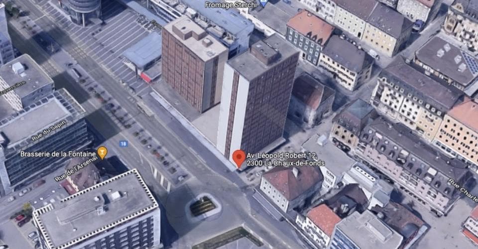 Gewerbe an Avenue Léopold-Robert 12-14, 2300 La Chaux-de-Fonds