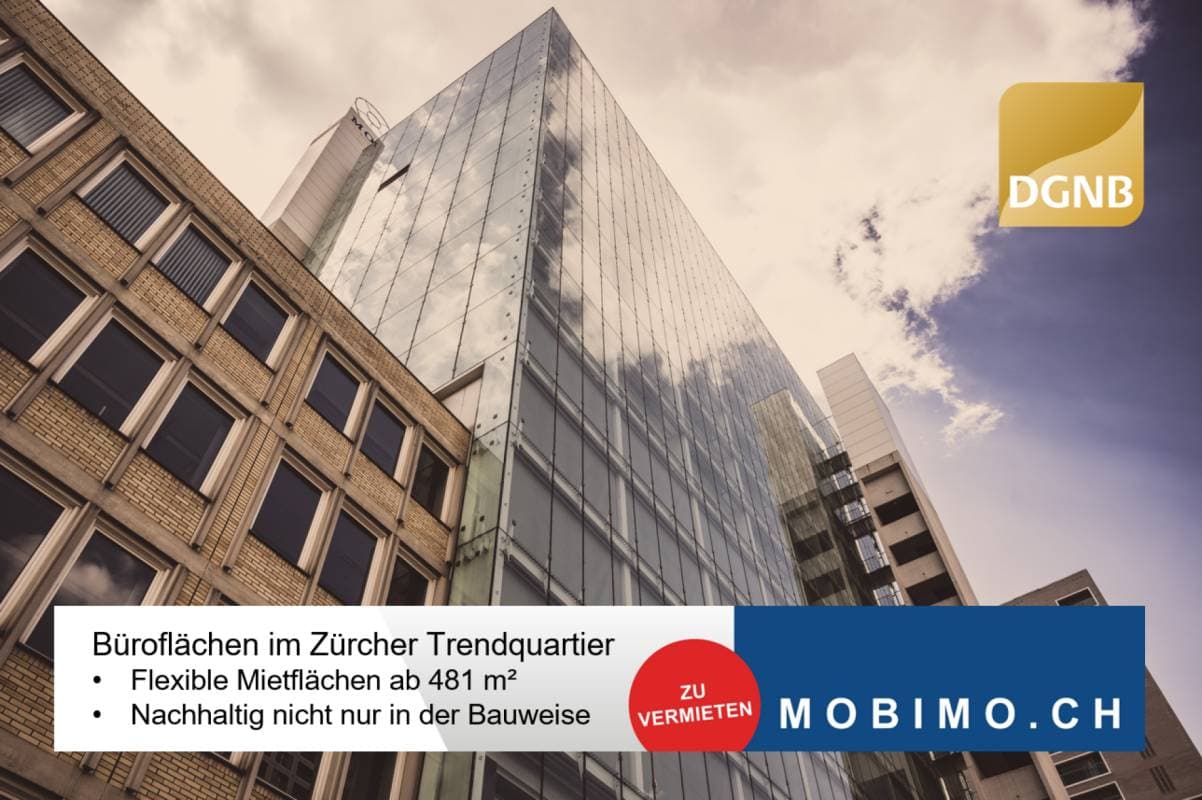 Büro an Hardturmstrasse 3, 8005 Zürich