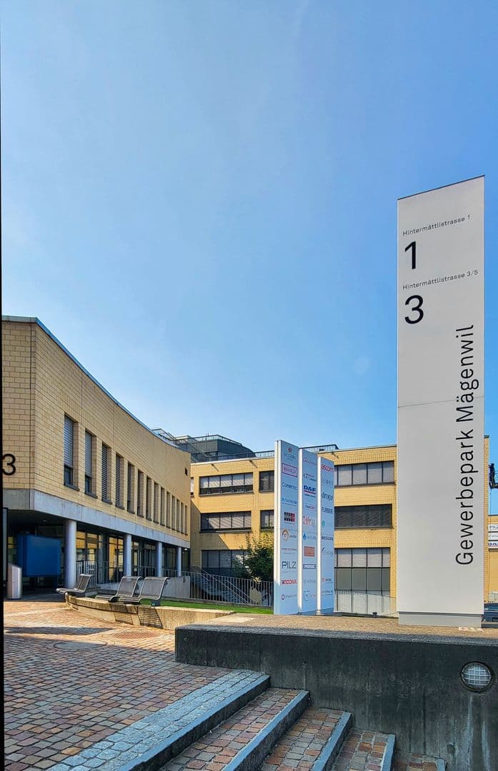 Gewerbe an Hintermättlistrasse 1, 5506 Mägenwil