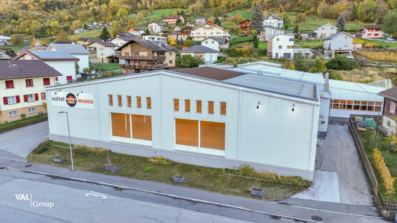 Gewerbe in 3930 Eyholz, 1190m²