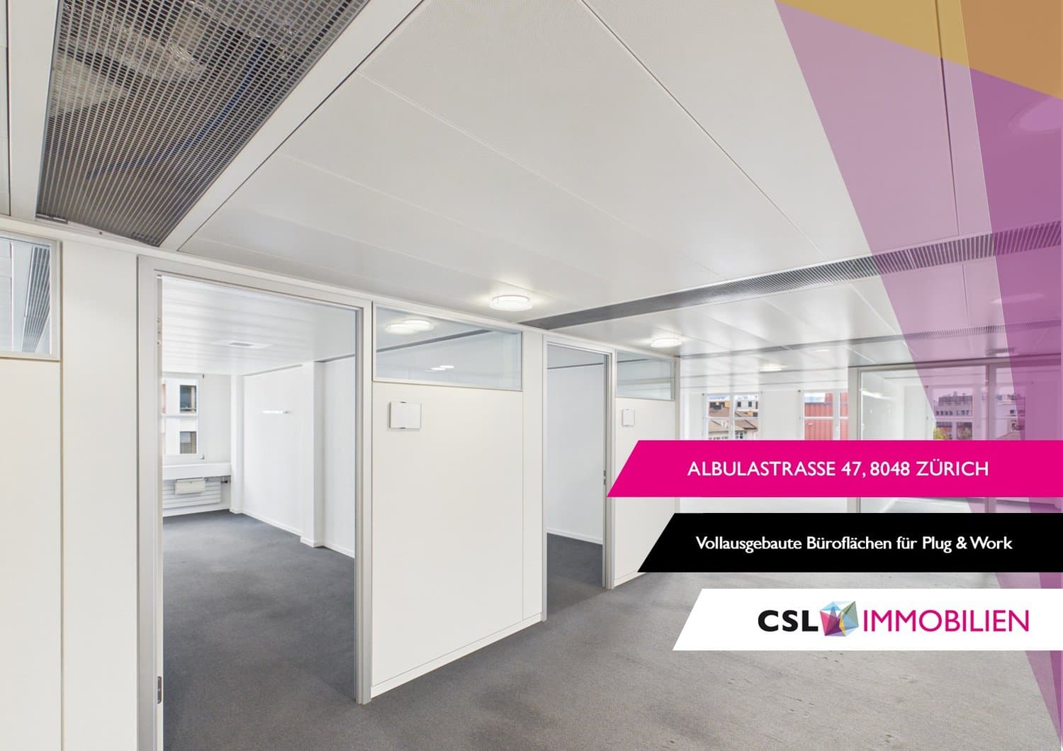 Büro an Albulastrasse 47, 8048 Zürich