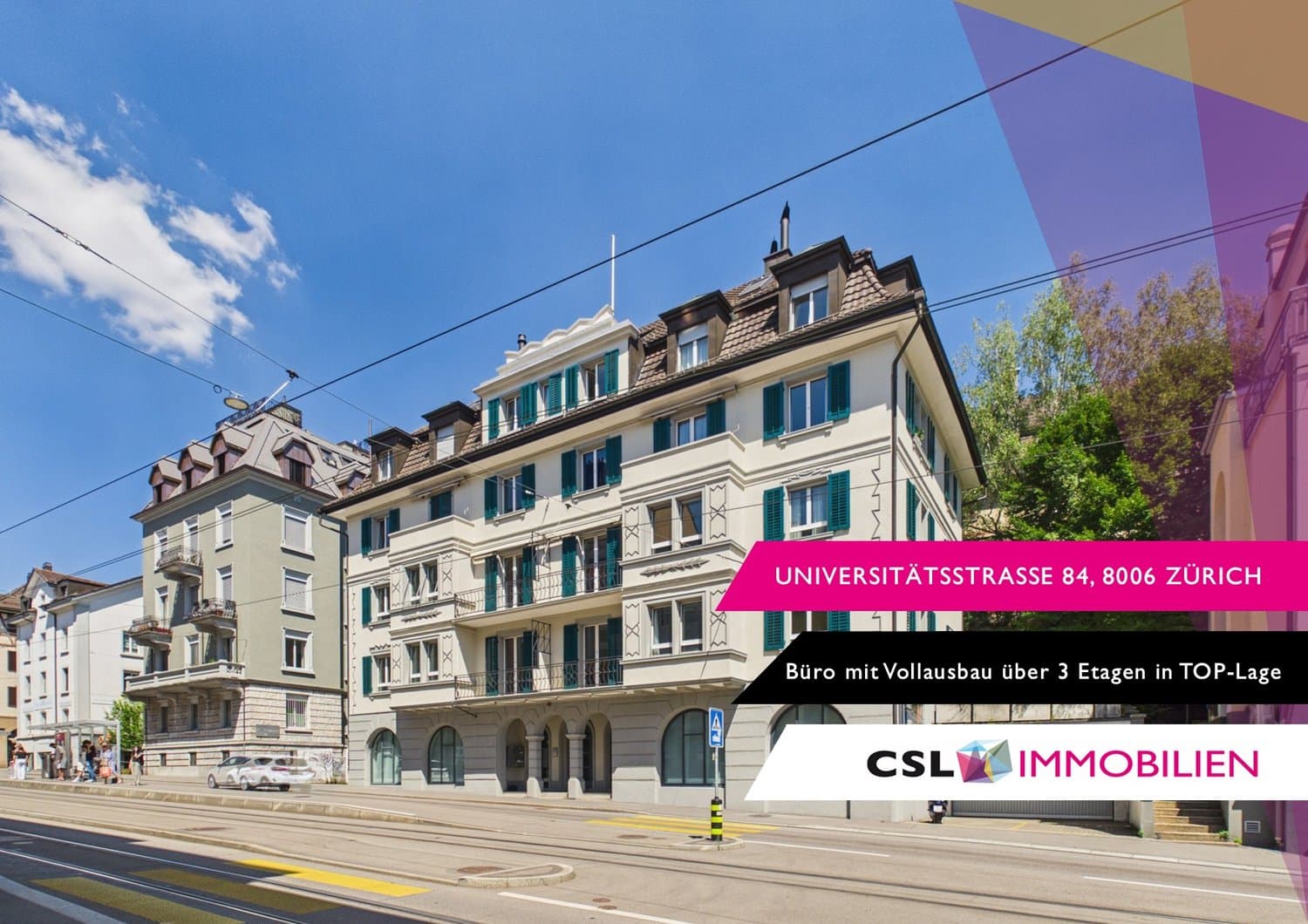 Büro an Universitätstrasse 84, 8006 Zürich