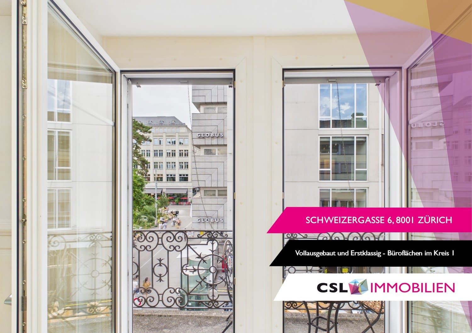Büro an Schweizergasse 6, 8001 Zürich
